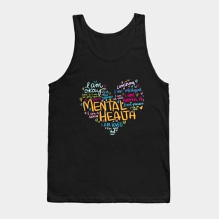 Mental Health Awareness Gifts Depression Tank Top